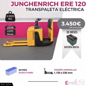 TRANSPALETA ELECTRICA JUNGHEINRICH