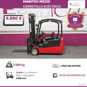 CARRETILLA ELEVADORA MANITOU