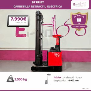CARRETILLA RETRACTIL TRÍPLEX