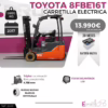 CARRETILLA ELEVADORA ELECTRICA TOYOTA