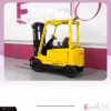 CARRETILLA ELEVADORA ELECTRICA HYSTER J2.50XM-717 - Imagen 3