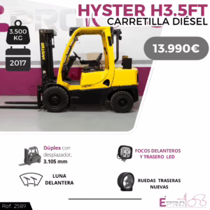 CARRETILLA ELEVADORA HYSTER H3.5FT