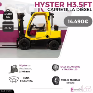 CARRETILLA ELEVADORA HYSTER H3.5FT