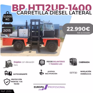 CARRETILLA ELEVADORA BP HT12UP-1400