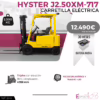CARRETILLA ELEVADORA ELECTRICA HYSTER J2.50XM-717