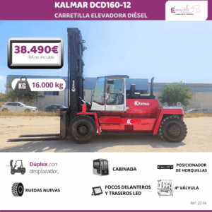 CARRETILLA ELEVADORA KALMAR DCD160-12