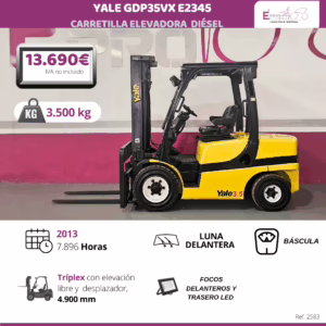 CARRETILLA ELEVADORA DIESEL YALE