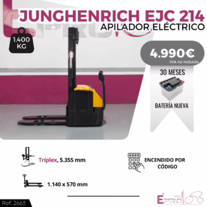 APILADOR ELECTRICO JUNGHEINRICH EJC 214