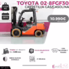 CARRETILLA ELEVADORA TOYOTA 02-8FGF30