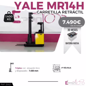 CARRETILLA RETRACTIL YALE MR14H