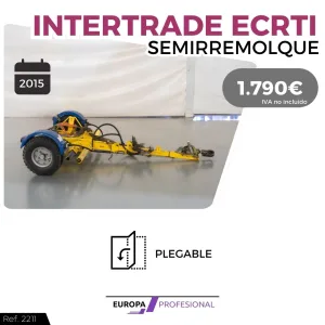 SEMIRREMOLQUE PREGABLE PARA COCHE