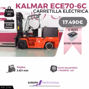 CARRETILLA ELEVADORA KALMAR ECE70-6C