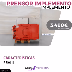 Implemento Prensor para Carretilla Elevadora