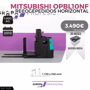 RECOGEPEDIDOS HORIZONTAL MITSUBISHI OPBL10NF