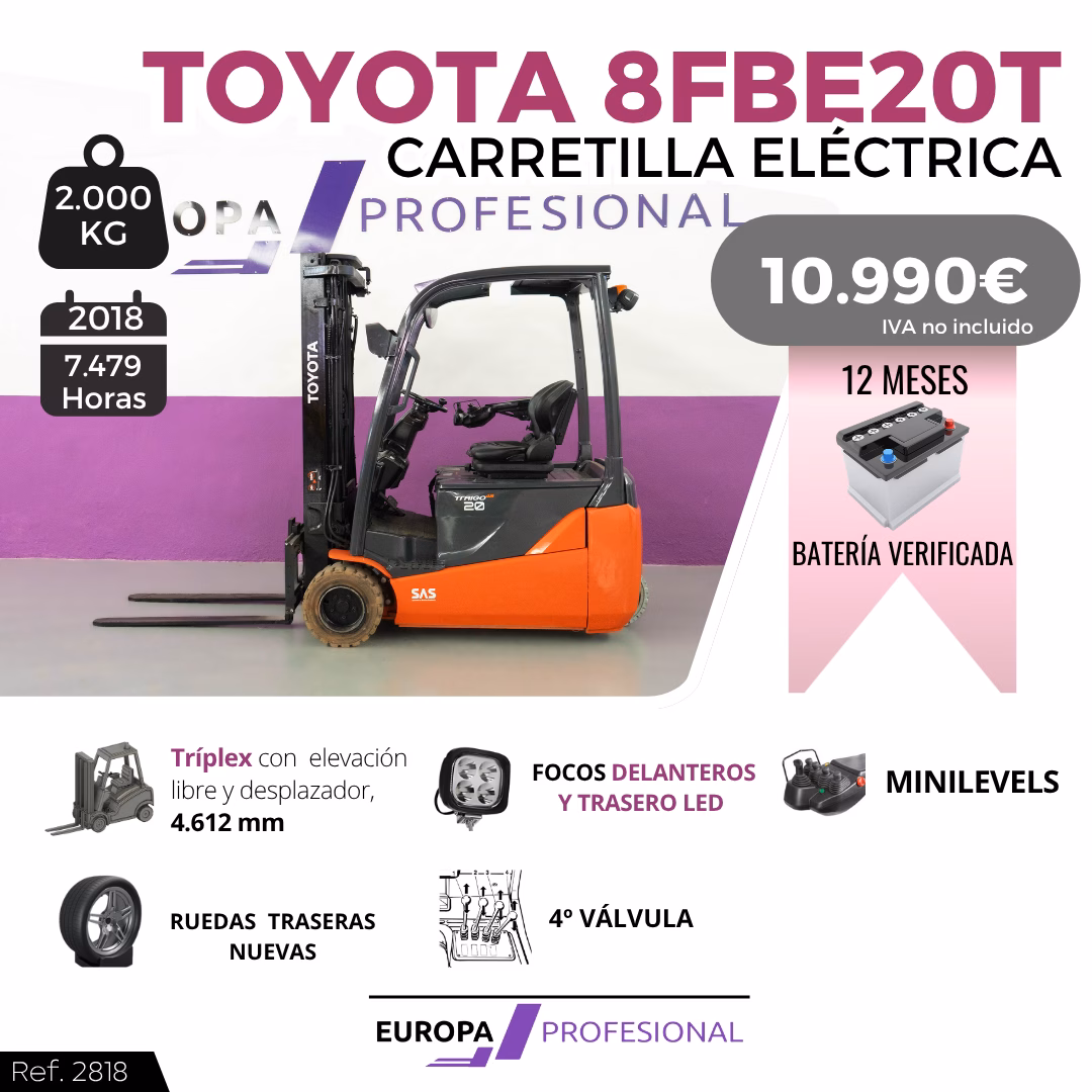 2818 TOYOTA ELEC - EUROPA PROFESIONAL