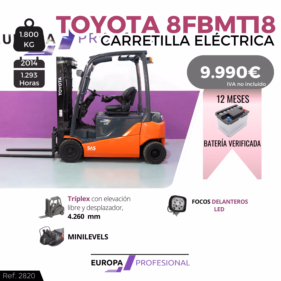 2820 TOYOTA ELEC - EUROPA PROFESIONAL