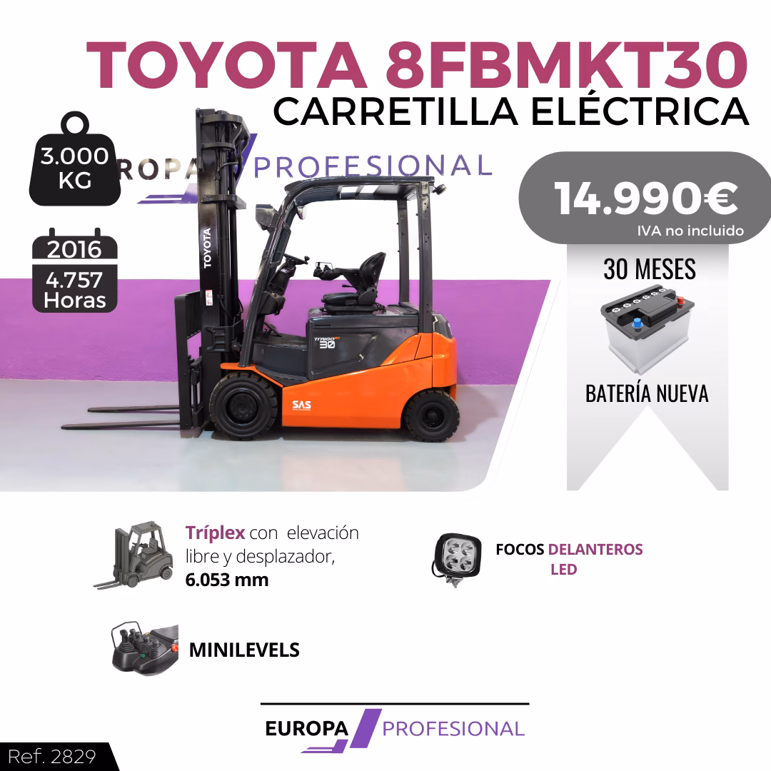 2829 TOYOTA ELEC - EUROPA PROFESIONAL