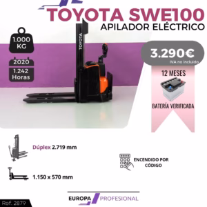 APILADOR ELECTRICO TOYOTA SWE100