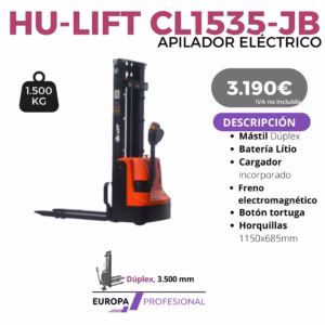 APILADOR ELECTRICO HU LIFT 1500 KILOS