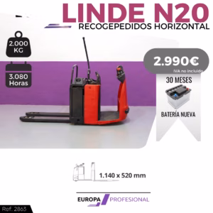 RECOGEPEDIDOS HORIZONTAL LINDE N20