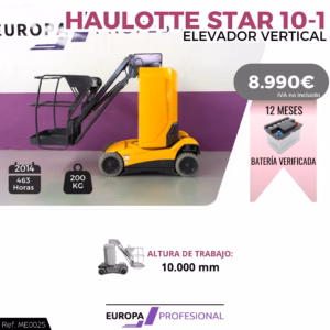 ELEVADOR VERTICAL HAULOTTE STAR 10-1